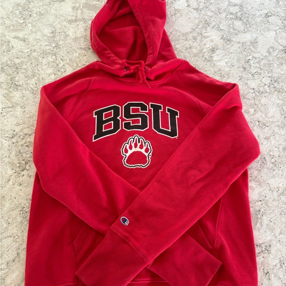 Champion Red Athletic Hoodie